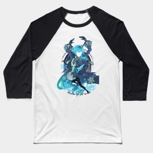 Eula Dance of the Shimmering Wave Baseball T-Shirt